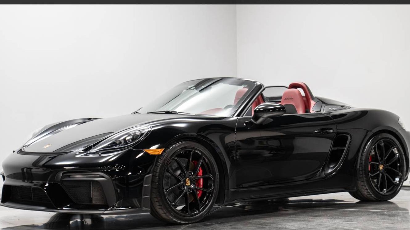 PORSCHE 718 BOXSTER SPYDER 2021 WP0CC2A8XMS240607 image